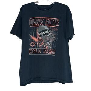 Star Wars Dark Side Kylo Ren Black Shirt Pop! Tees Men’s Size Large
